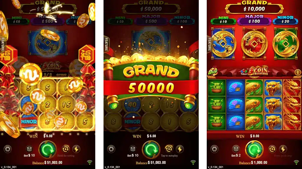 3 Coins Wolf777Co Bonus